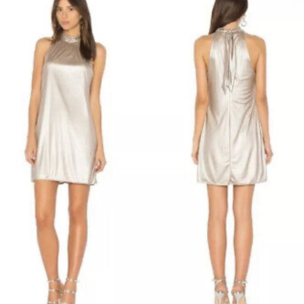 Bailey 44 nwt champagne swing dress
